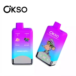 OKSO 60000 Puffs - Blue Razz/Love 66